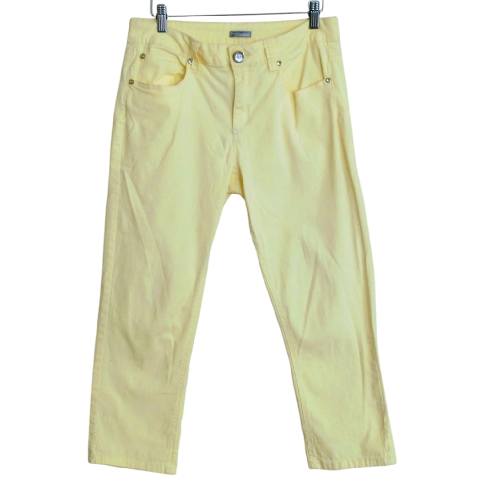 ND New Directions Weekend Yellow Women's Pants